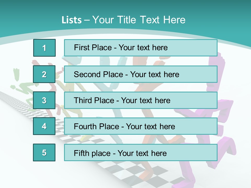 Finish Fastest Event PowerPoint Template