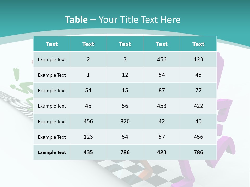 Finish Fastest Event PowerPoint Template