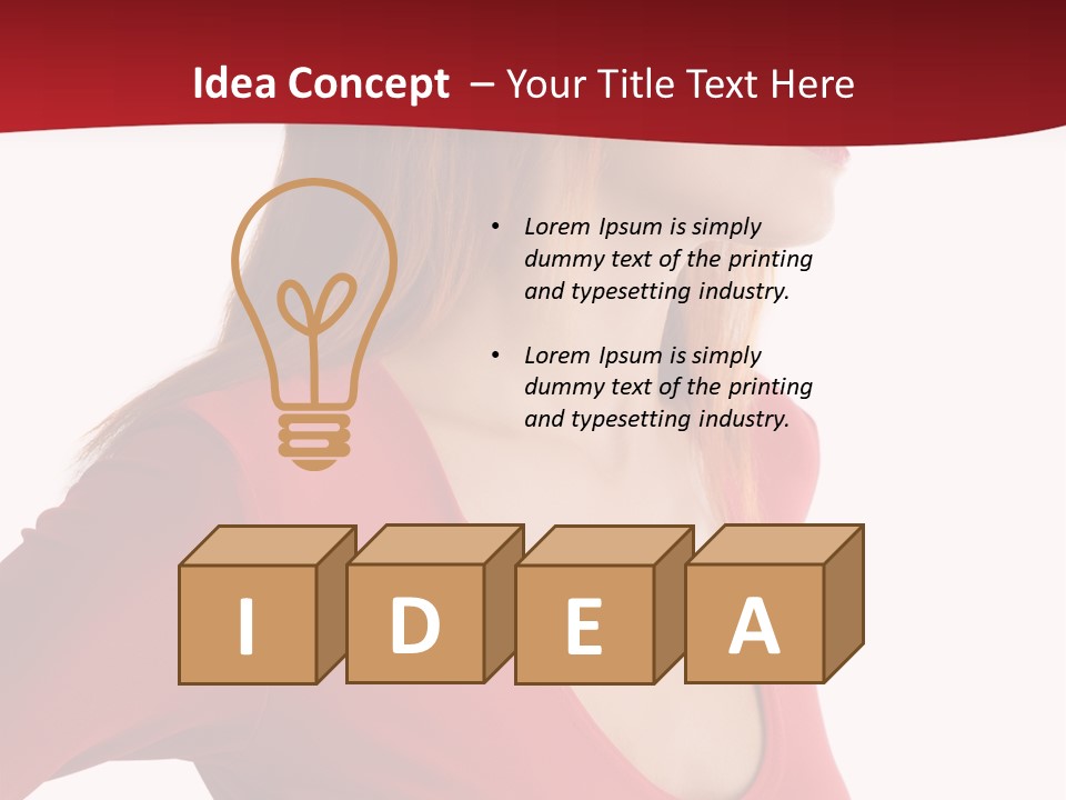 Beautiful Evil Fashion PowerPoint Template