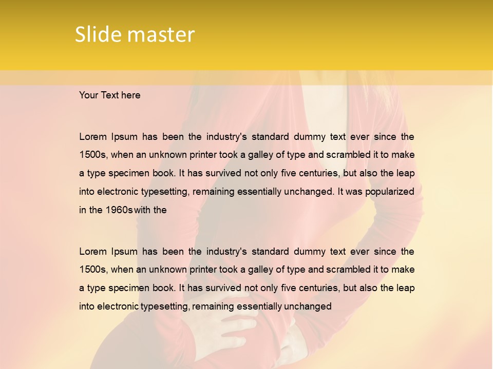 Smiling Devil Mask PowerPoint Template