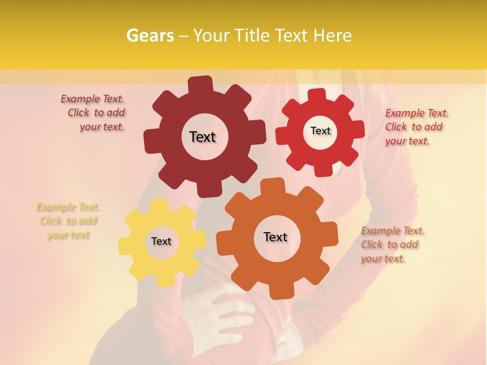 Smiling Devil Mask PowerPoint Template