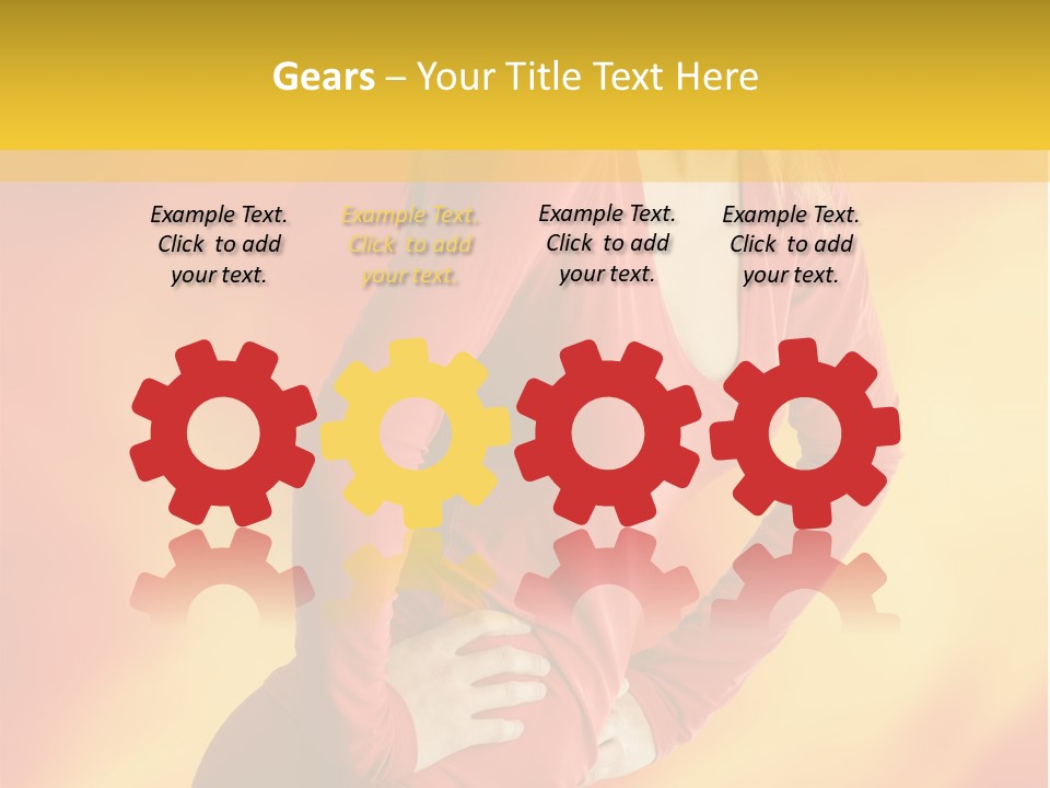 Smiling Devil Mask PowerPoint Template