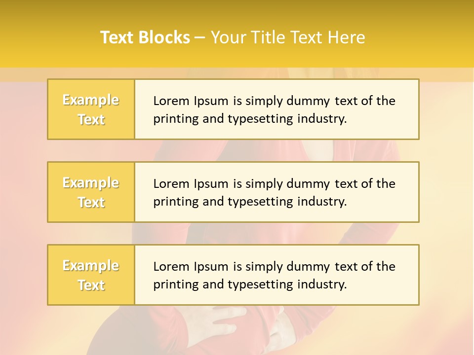 Smiling Devil Mask PowerPoint Template