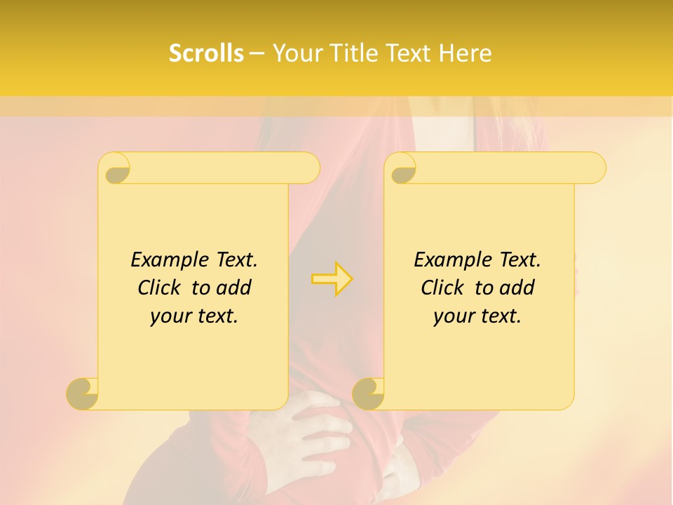 Smiling Devil Mask PowerPoint Template