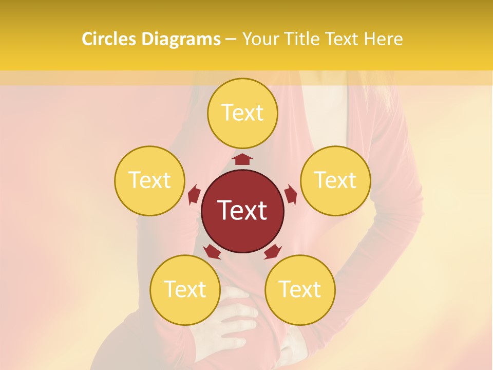 Smiling Devil Mask PowerPoint Template