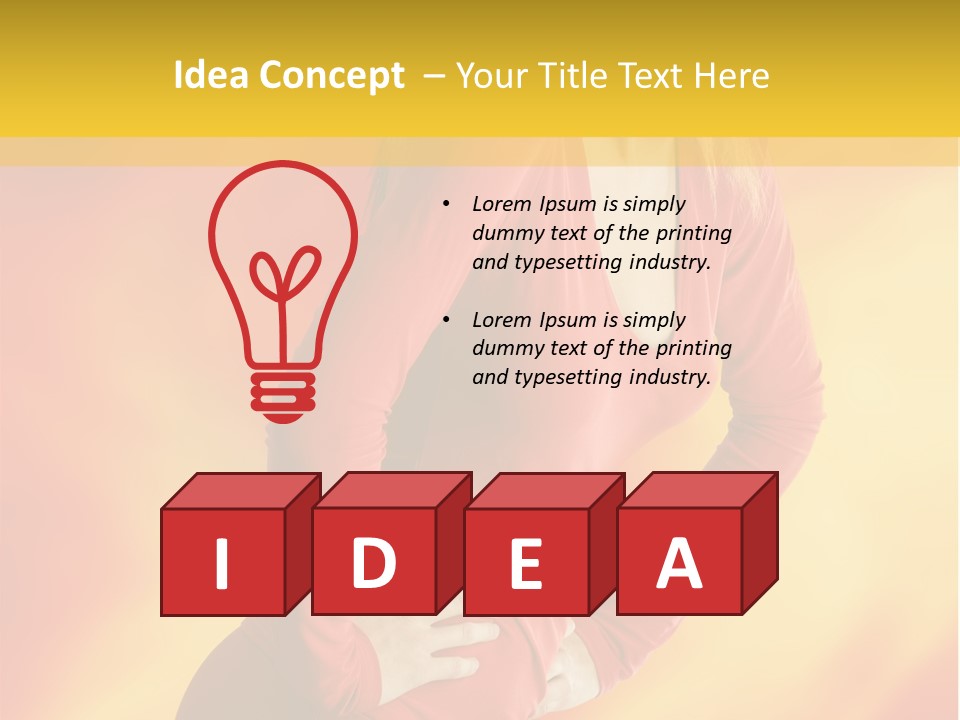 Smiling Devil Mask PowerPoint Template