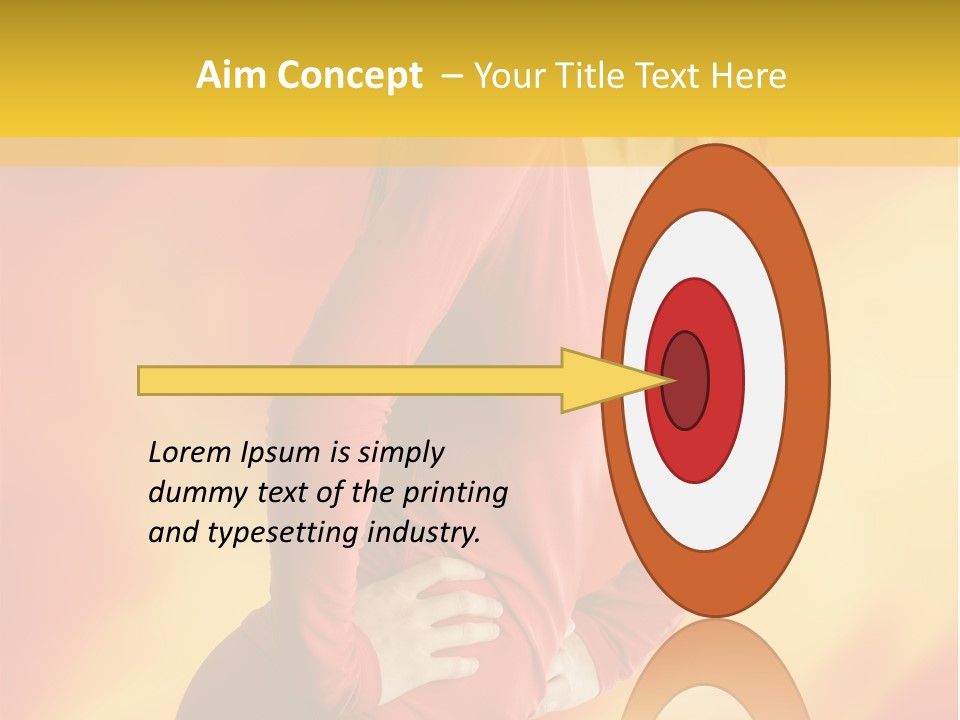 Smiling Devil Mask PowerPoint Template