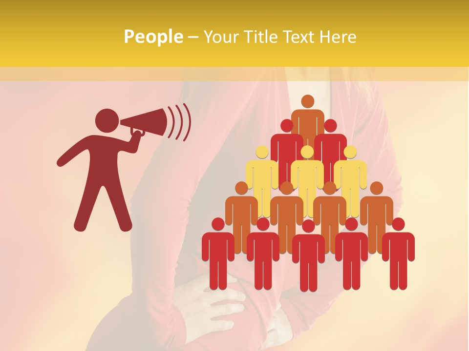 Smiling Devil Mask PowerPoint Template