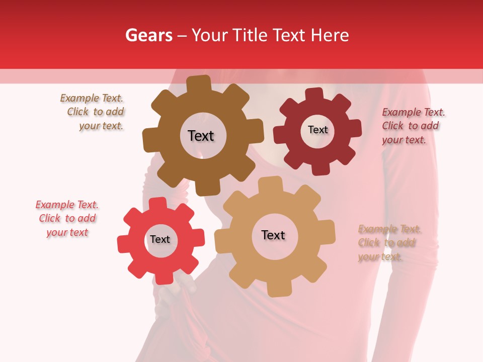 Extremes Demon Redhair PowerPoint Template