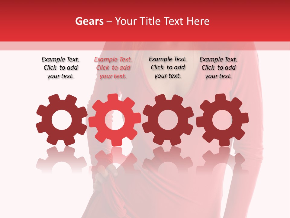 Extremes Demon Redhair PowerPoint Template