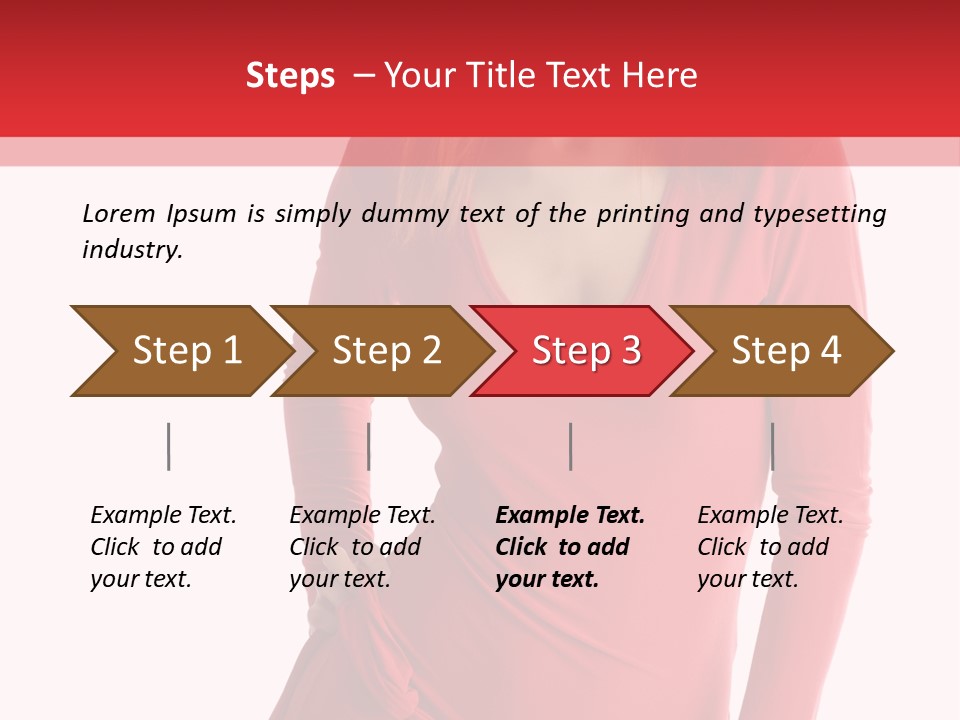 Extremes Demon Redhair PowerPoint Template
