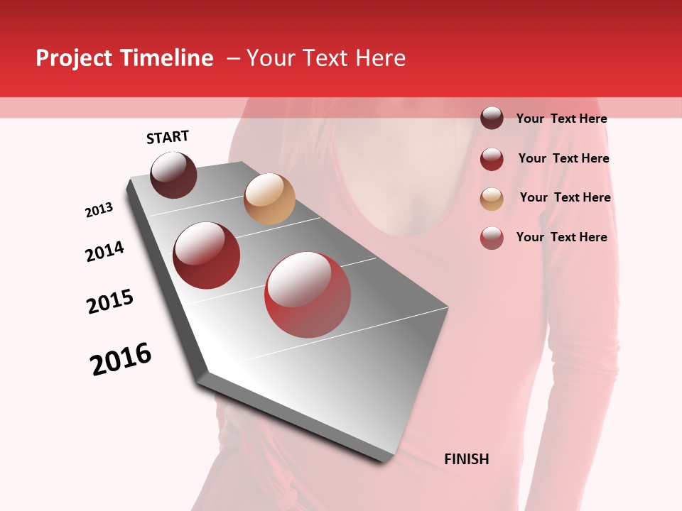 Extremes Demon Redhair PowerPoint Template