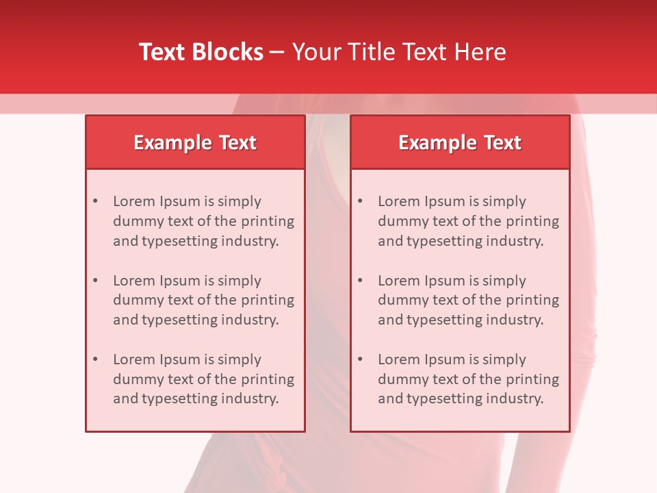 Extremes Demon Redhair PowerPoint Template