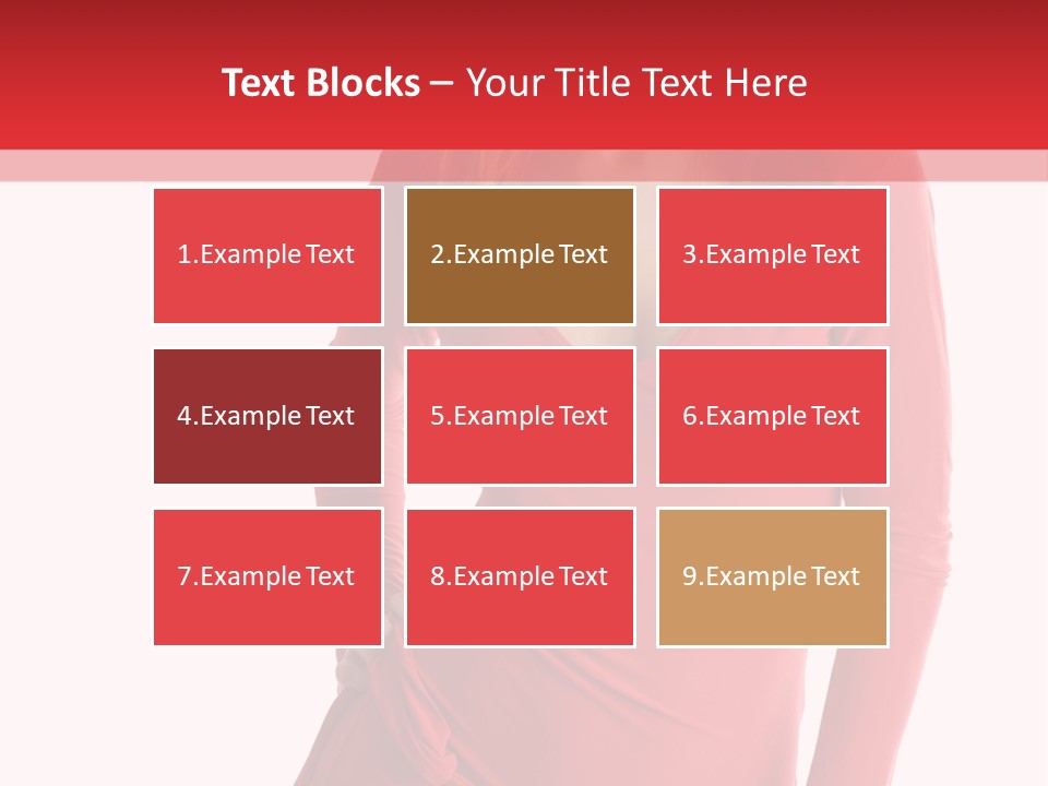 Extremes Demon Redhair PowerPoint Template