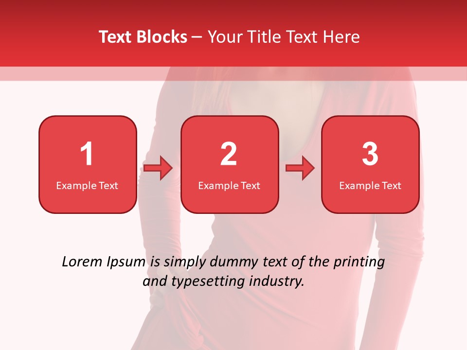 Extremes Demon Redhair PowerPoint Template