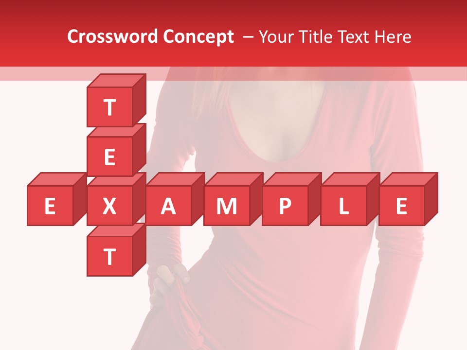 Extremes Demon Redhair PowerPoint Template