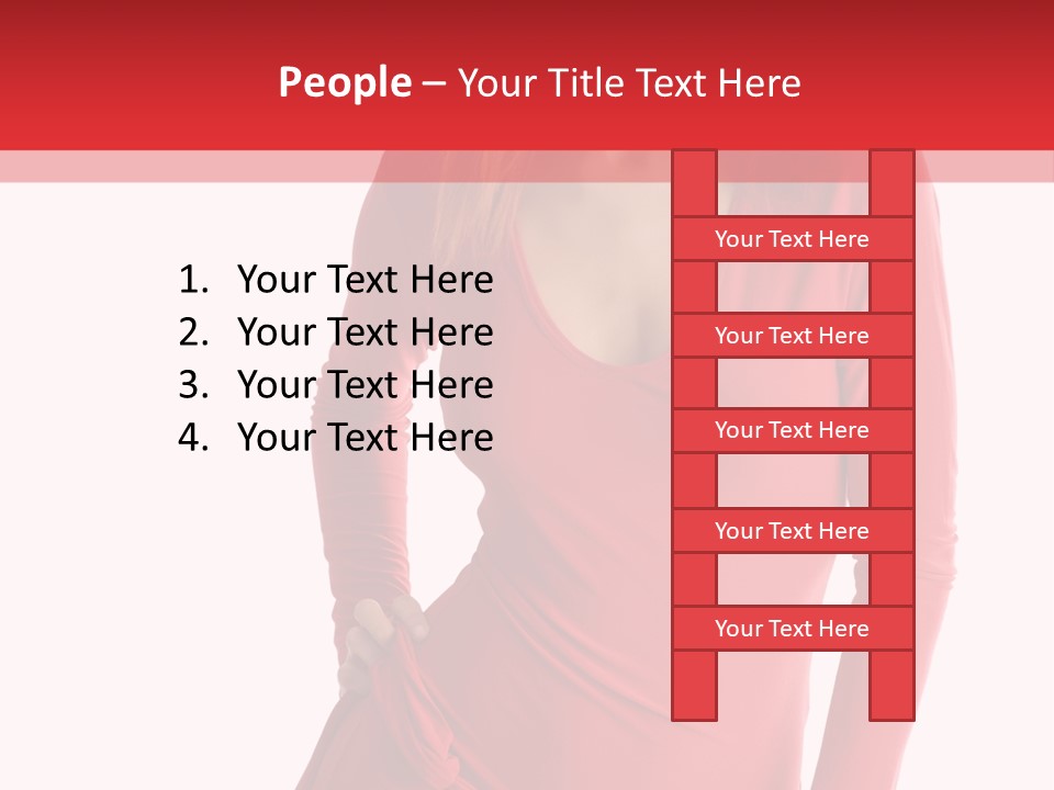 Extremes Demon Redhair PowerPoint Template