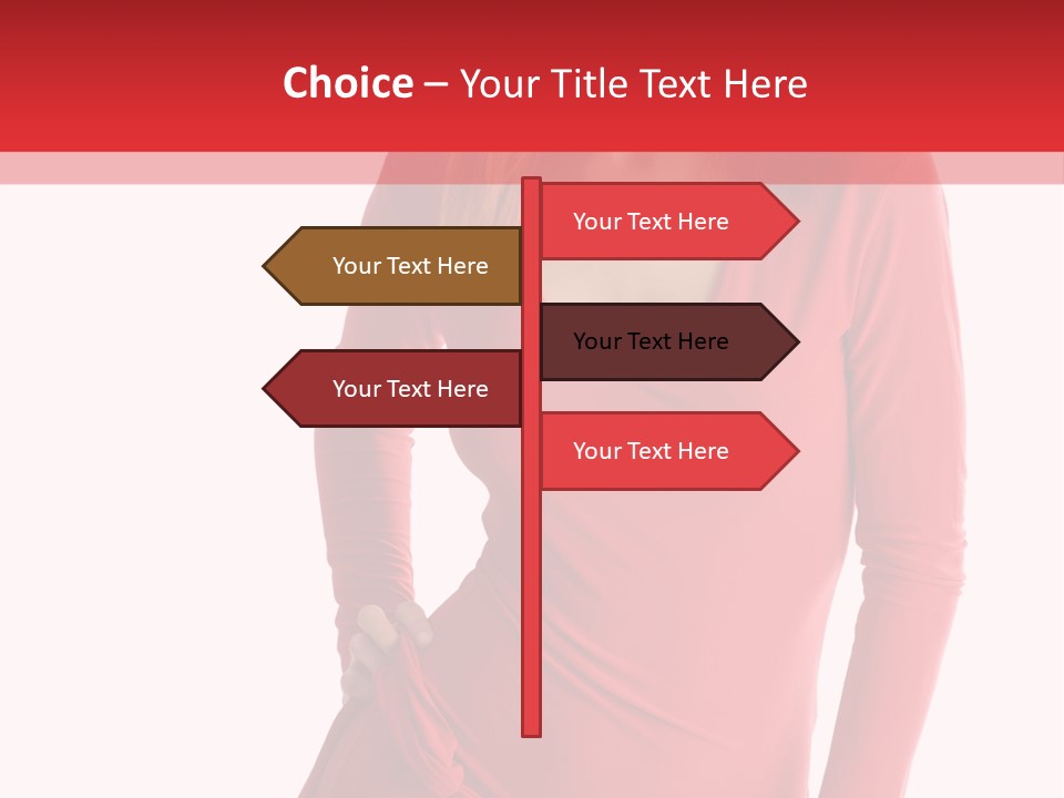 Extremes Demon Redhair PowerPoint Template