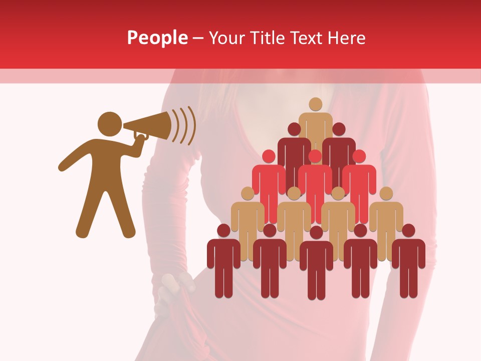 Extremes Demon Redhair PowerPoint Template