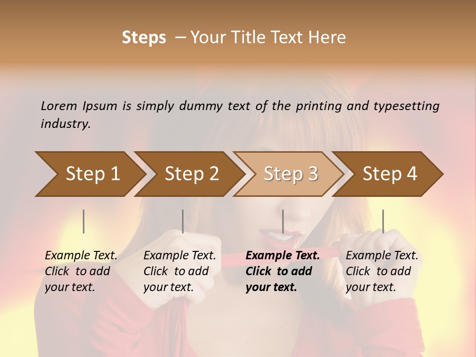 Provocative Satan Aggression PowerPoint Template