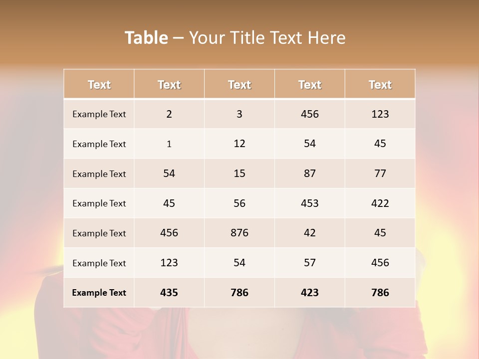 Provocative Satan Aggression PowerPoint Template