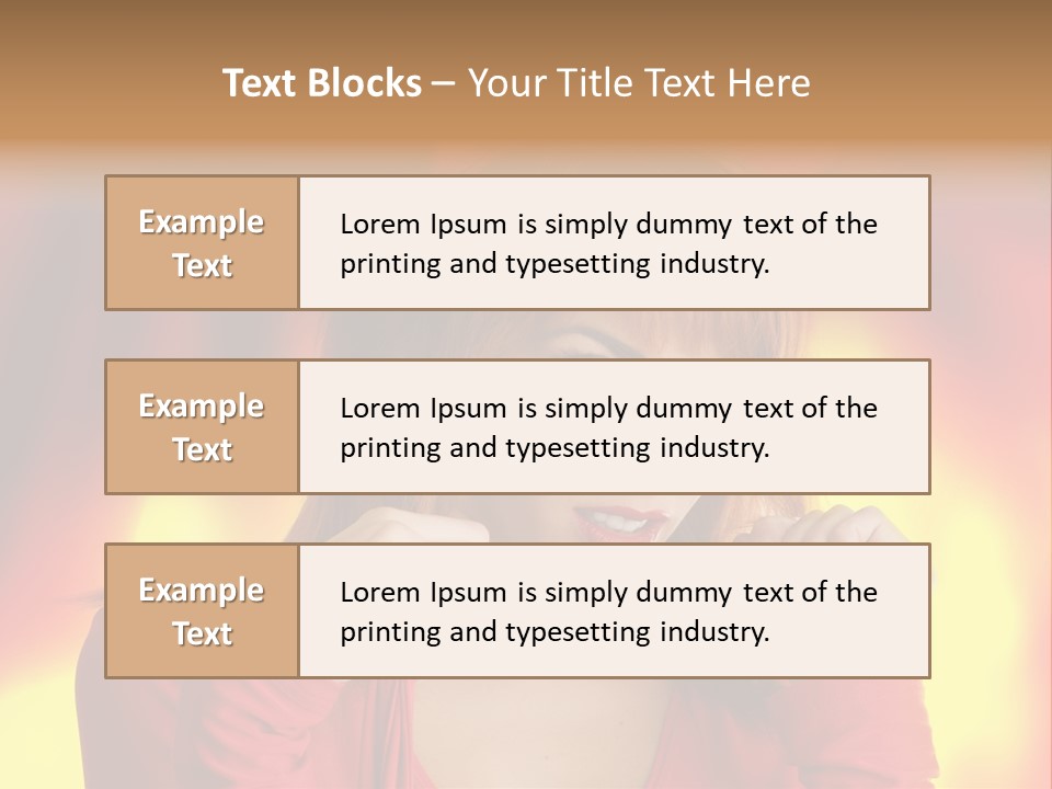 Provocative Satan Aggression PowerPoint Template