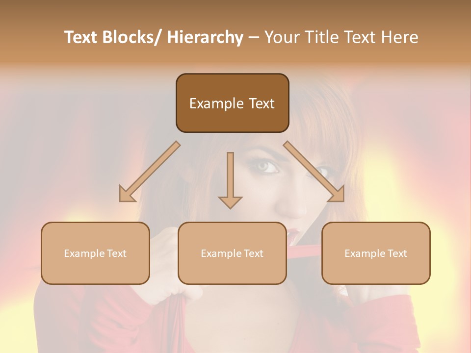 Provocative Satan Aggression PowerPoint Template