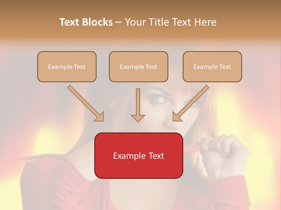 Provocative Satan Aggression PowerPoint Template