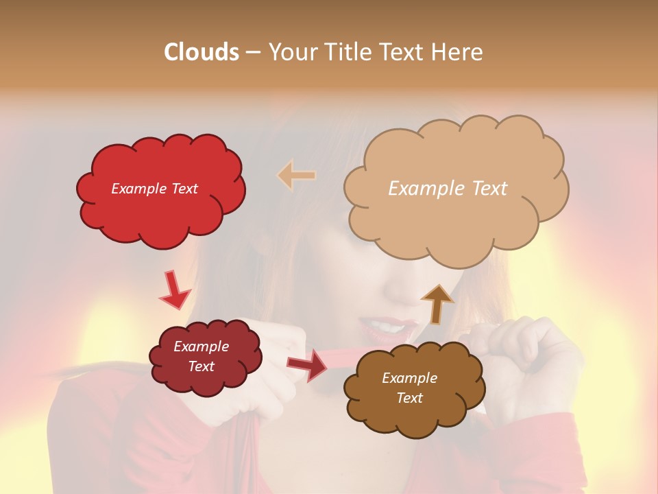Provocative Satan Aggression PowerPoint Template