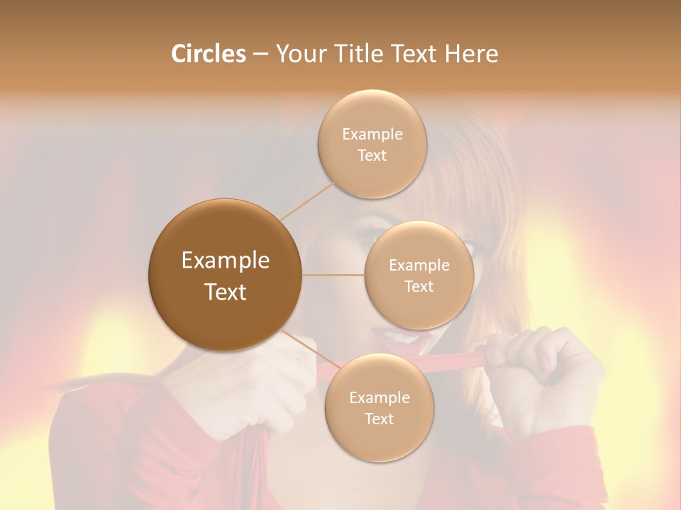 Provocative Satan Aggression PowerPoint Template