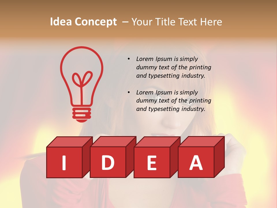 Provocative Satan Aggression PowerPoint Template