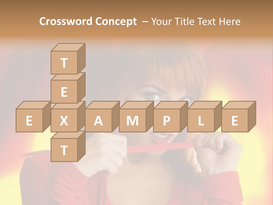 Provocative Satan Aggression PowerPoint Template