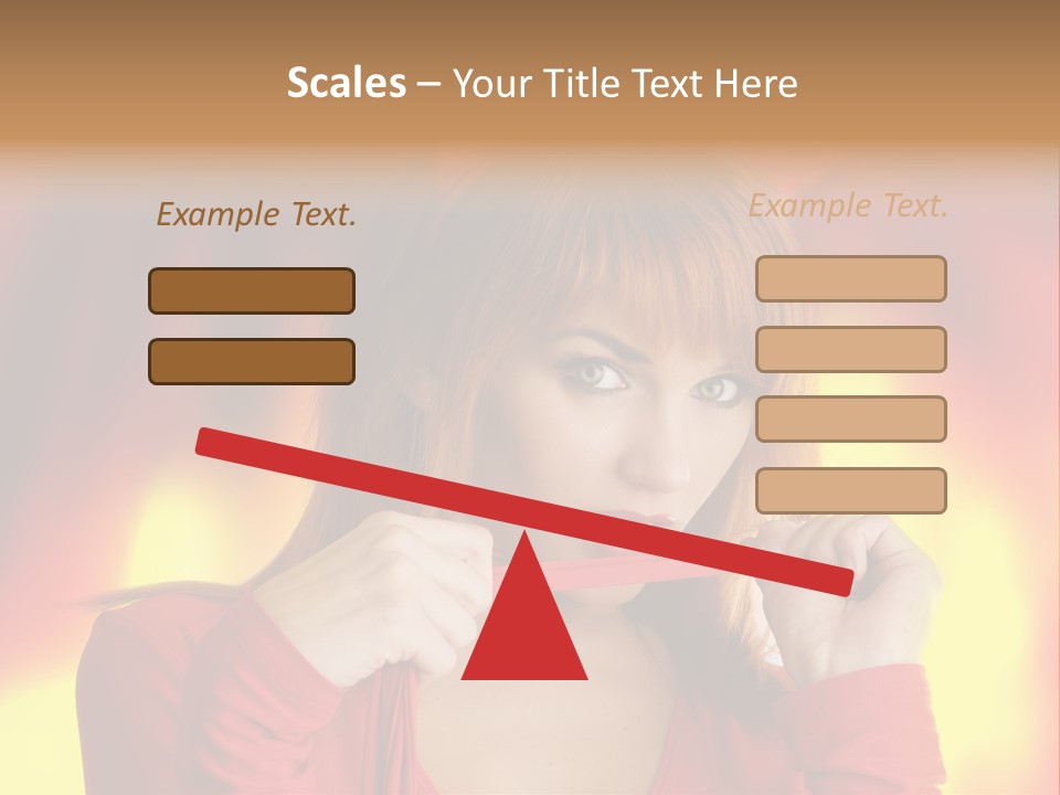 Provocative Satan Aggression PowerPoint Template