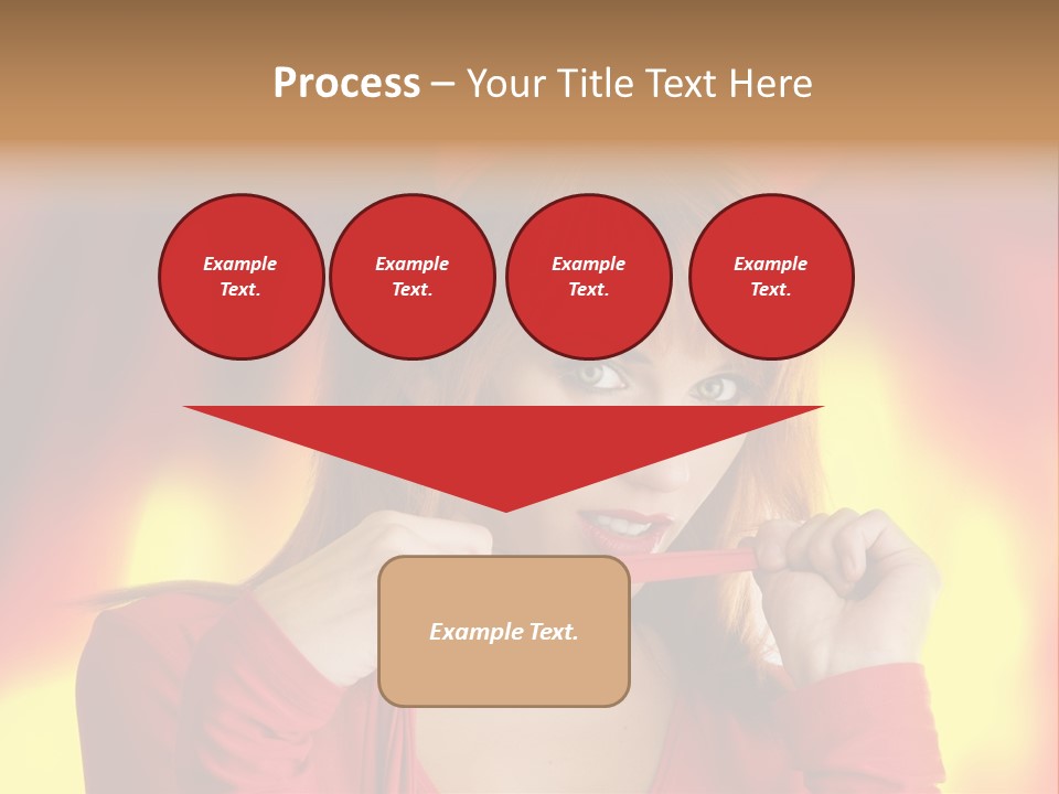 Provocative Satan Aggression PowerPoint Template