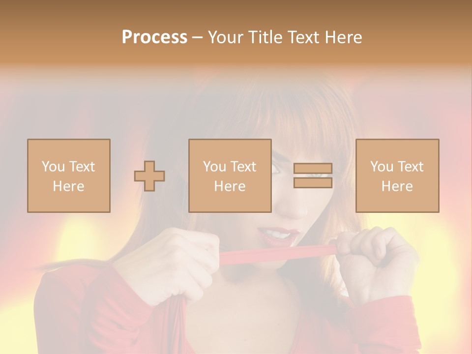 Provocative Satan Aggression PowerPoint Template