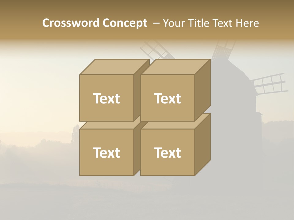 Forceful Tissue Dry PowerPoint Template