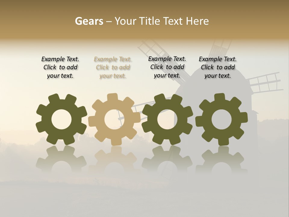 Forceful Tissue Dry PowerPoint Template