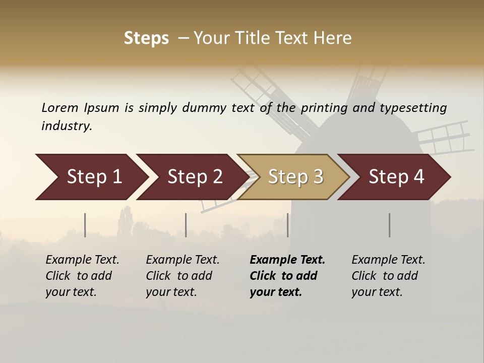 Forceful Tissue Dry PowerPoint Template