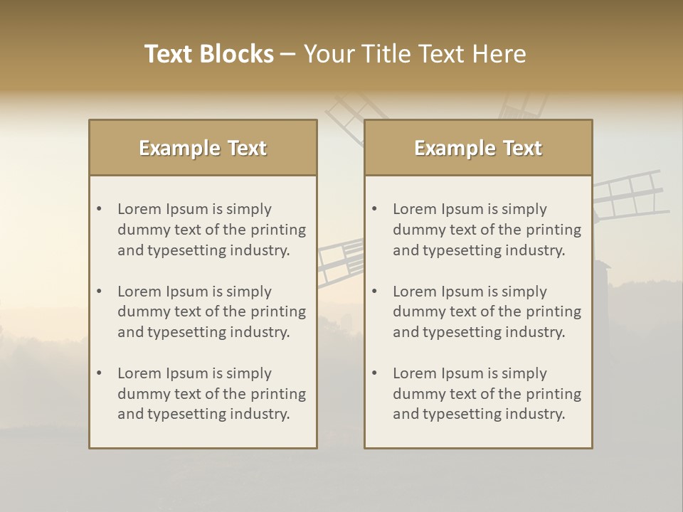 Forceful Tissue Dry PowerPoint Template