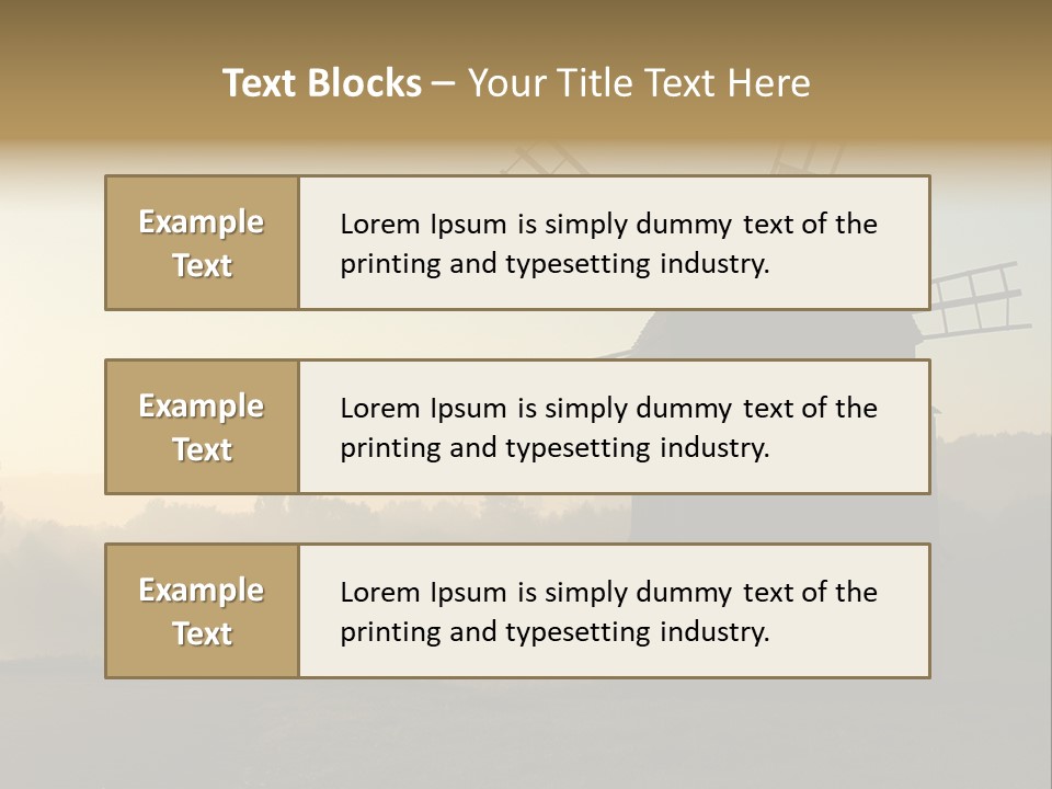 Forceful Tissue Dry PowerPoint Template