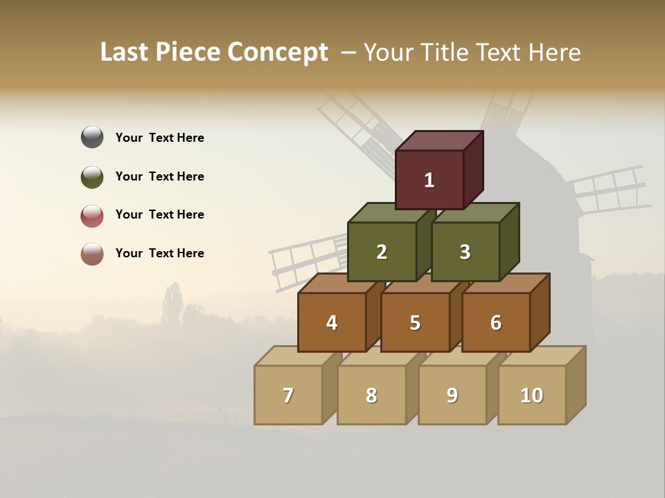 Forceful Tissue Dry PowerPoint Template