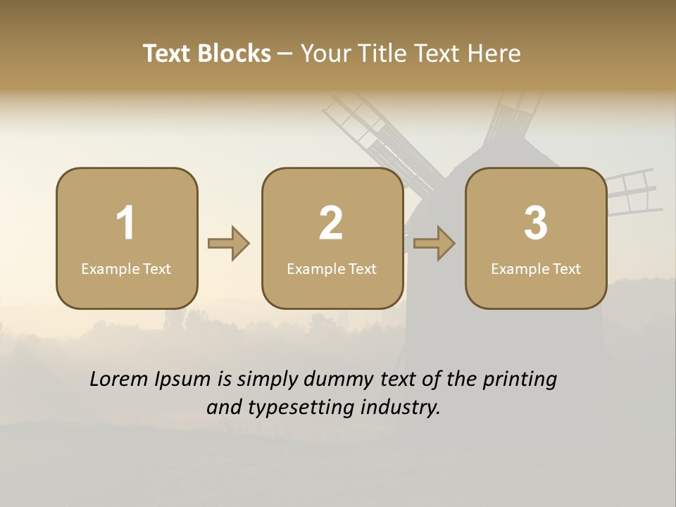 Forceful Tissue Dry PowerPoint Template