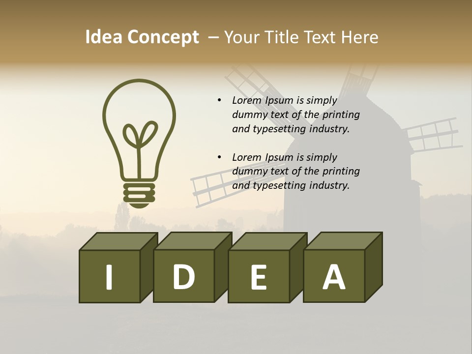 Forceful Tissue Dry PowerPoint Template