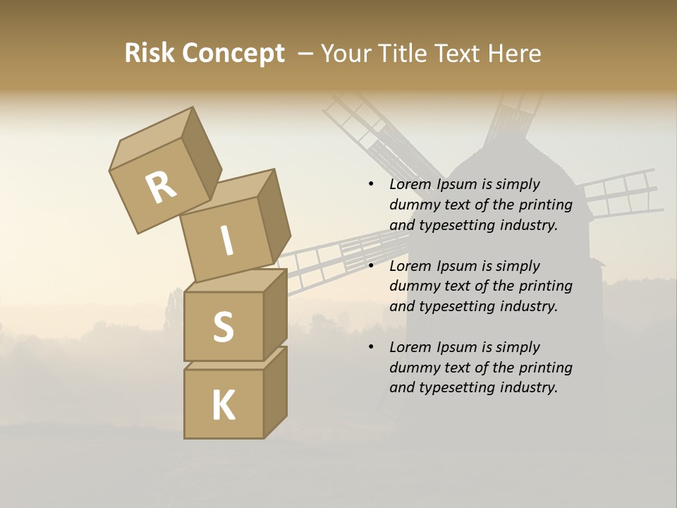 Forceful Tissue Dry PowerPoint Template