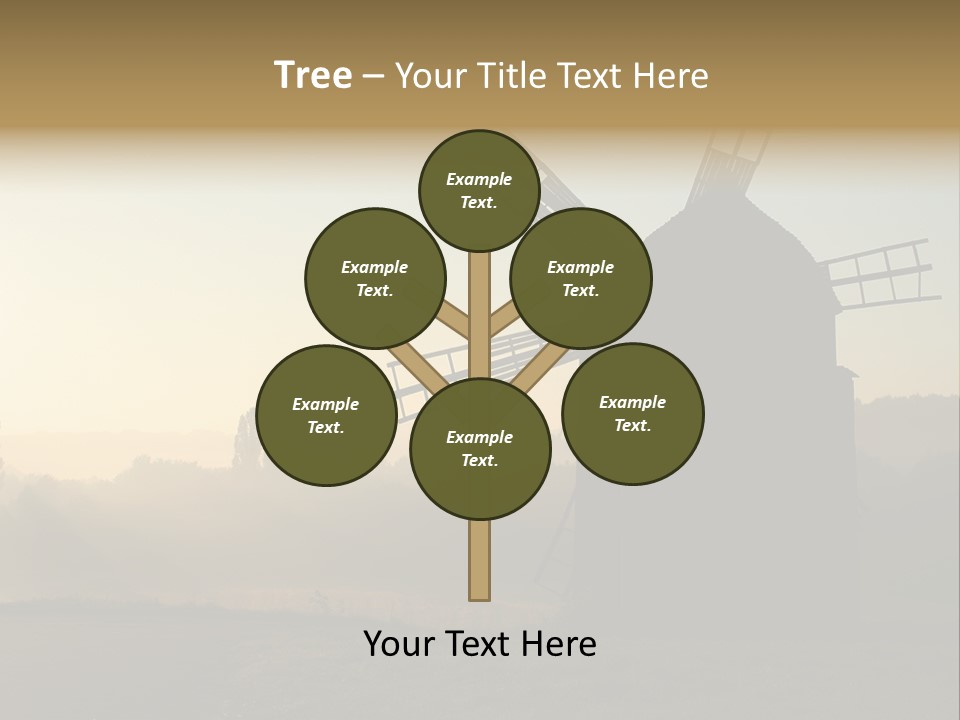 Forceful Tissue Dry PowerPoint Template