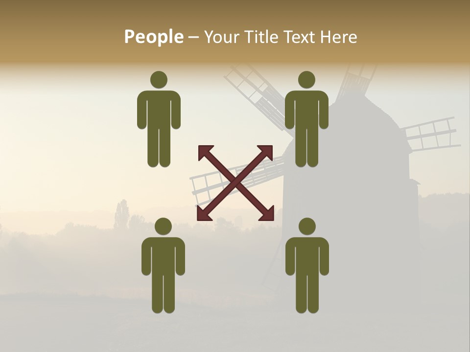 Forceful Tissue Dry PowerPoint Template