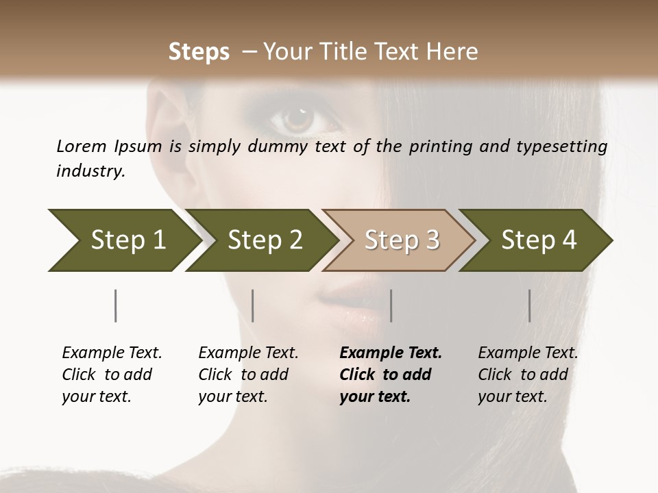 Care Facial Beauty PowerPoint Template