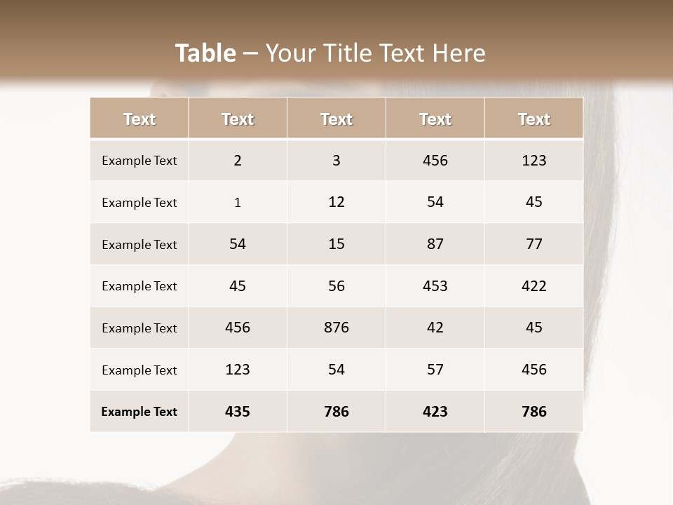Care Facial Beauty PowerPoint Template