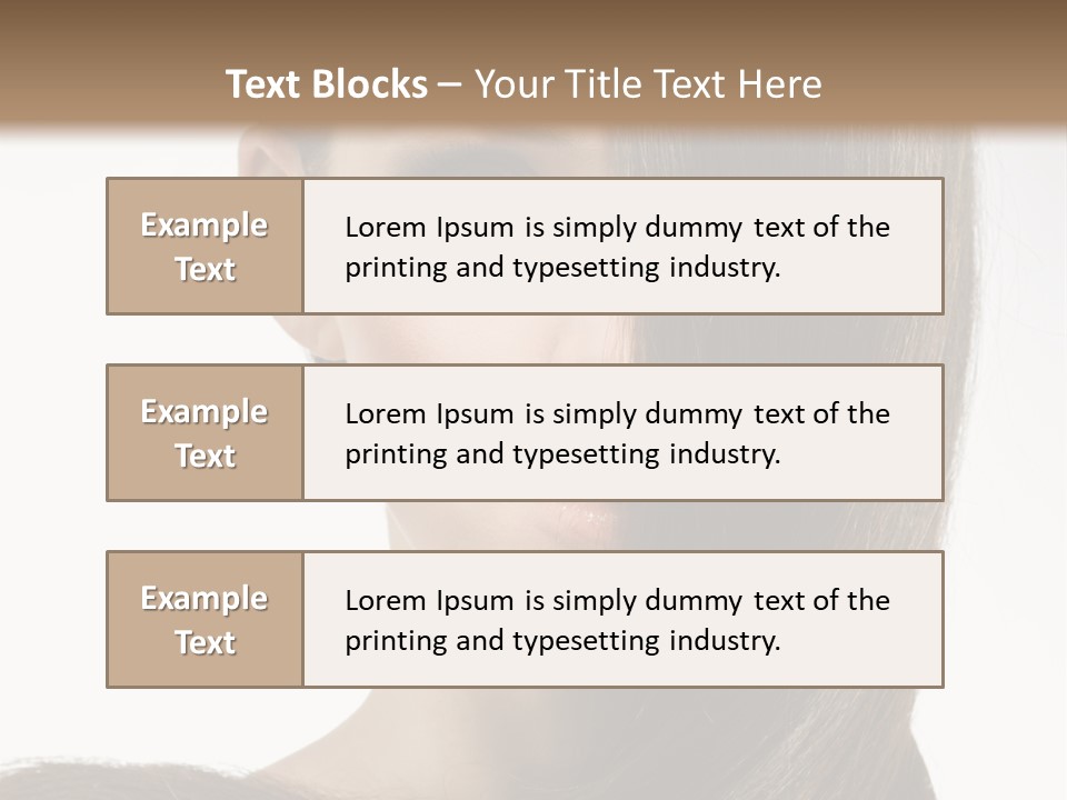 Care Facial Beauty PowerPoint Template