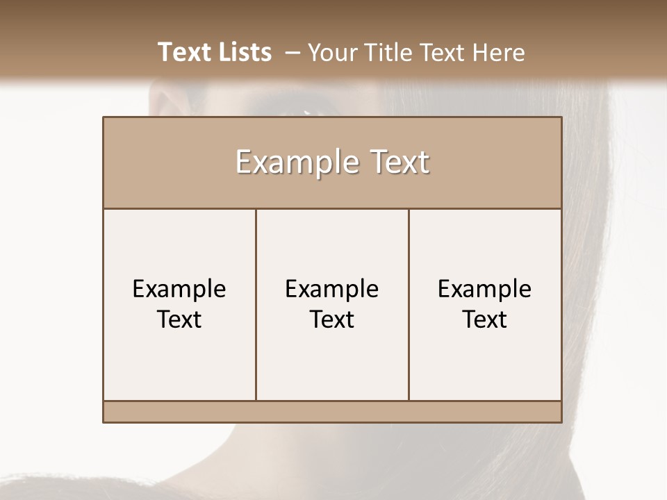 Care Facial Beauty PowerPoint Template